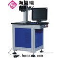 low cost 30w sealed fiber laser marking machine for metal/nib/plastic/dog tag/key chains/pen